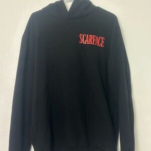 Reason Black and Red Scarface Hoodie